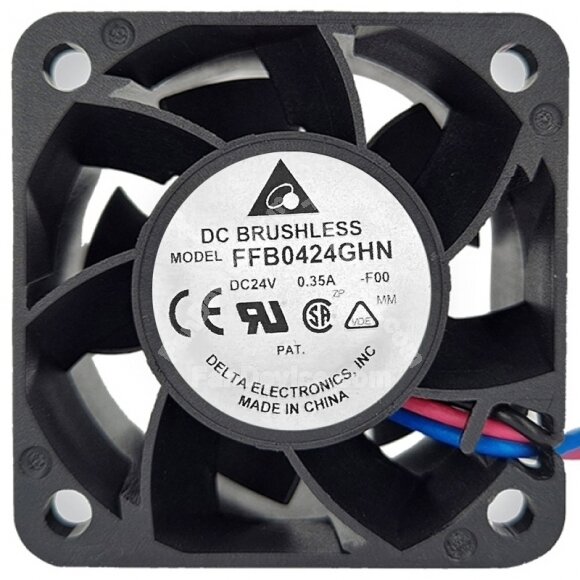 Delta FFB0424GHN 24V 0.35A 2 / 3 Wires Axial Cooling Fan