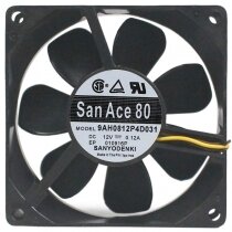 Sanyo 9AH0812P4D031 12V 0.12A 2 / 3 / 4 Wires Cooling Fan
