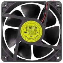 Yate Loon D12BH-24 24V 0.30A 2 Wires Axial Cooling Fan