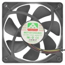 Protechnic MGT12012XB-W25 12V 0.52A 4 Wires Cooling Fan
