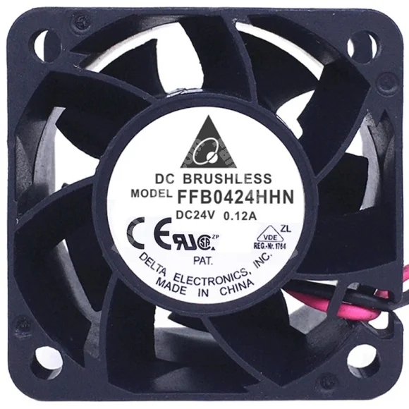 Delta FFB0424HHN 24V 0.12A 2 / 3 Wires Axial Cooling Fan