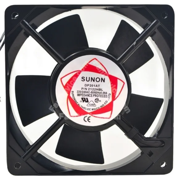 Sunon 2122HBL 220/240V 0.09A 2 Wires Axial Cooling Fan