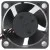 Delta ASB02512VHA-A 12V 0.12A 3 Wires Axial Cooling Fan