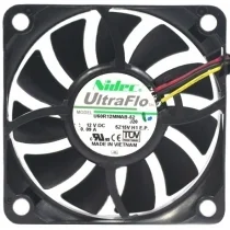Nidec U60R12MMAB-52J20 12V 0.09A 3 Wires Axial Cooling Fan