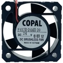 COPAL F412R-24MB-20 24V 2 Wires DC Brushless Cooling Fan