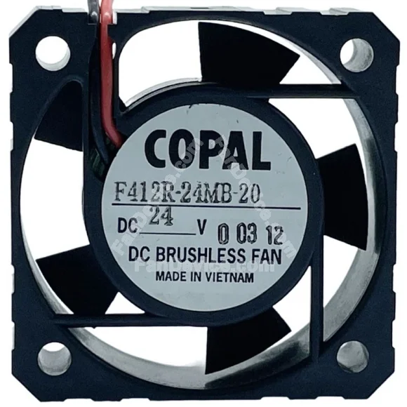 COPAL F412R-24MB-20 24V 2 Wires DC Brushless Cooling Fan