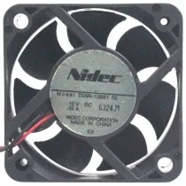 Nidec D05R-12BS1 02 12V 0.05A 2 Wires Axial Cooling Fan