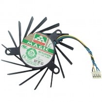 Magic MBT7012XR-W20 12V 0.28A 4 Wires Axial Cooling Fan