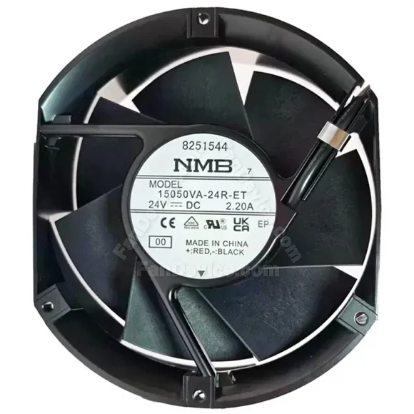 NMB 15050VA-24R-ET DC 24V 2.20A 3 Wires Axial Cooling Fan