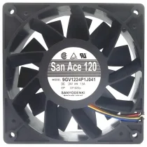 Sanyo 9GV1224P1J041 DC 24V 1.5A 2 / 3 / 4 Wires Axial Cooling Fan