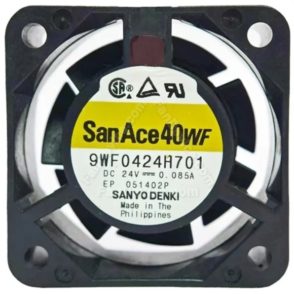 Sanyo 9WF0424H701 24V 0.085A 3 Wires Waterproof Cooling Fan
