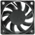 Protechnic MGT6012XB-W15 DC 12V 0.27A 4 Wires Axial Cooling Fan