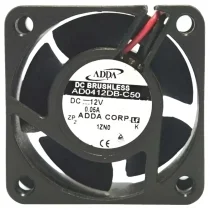 ADDA AD0412DB-C50 12V 0.05A DC Brushless 2 Wires Axial Cooling Fan