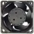 LINKWELL LK6038H24B DC 24V 0.45A 2 Wires 12000RPM Cooling Fan