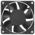NMB-MAT 2810KL-05W-B30 DC 24V 0.13A 2 Wires Axial Cooling Fan