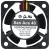 Sanyo 109P0424H6D05 DC 24V 0.07A 3 Wires Axial Cooling Fan