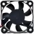 T&T MW-410M12S DC 12V 0.09A 2 Wires Axial Cooling Fan