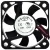 T&T MW-410M12S DC 12V 0.09A 2 Wires Axial Cooling Fan
