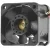 Sanyo 109P0405H3013 DC 5V 0.68A 3 Wires Axial Cooling Fan