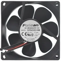 Fonsan DFB0824M 24V 0.09A DC Brushless 2 Wires Axial Cooling Fan