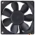 Sanyo 109R0812T4H112 DC 12V 0.14A 3 Wires Axial Cooling Fan