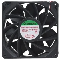 Sunon EFE0381B1-Q000-F99 DC 12V 4.08W 3 Wires Axial Cooling Fan