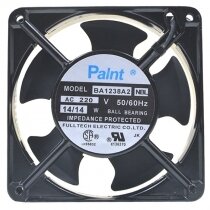 Palnt BA1238A2 NBL AC 220V 14W Ball Bearing Impedance Protected Cooling Fan