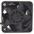 Delta FFB0412VN-00 DC 12V 0.83A 4 Wires Brushless Axial Cooling Fan