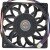 GT1224MB-25(BL) DC 24V 0.90A 12025 Brushless Axial Cooling Fan