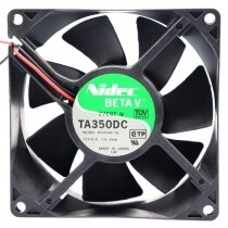 Nidec TA350DC M34789-16 DC 12V 1.0Amp 2 Wires Axial Cooling Fan
