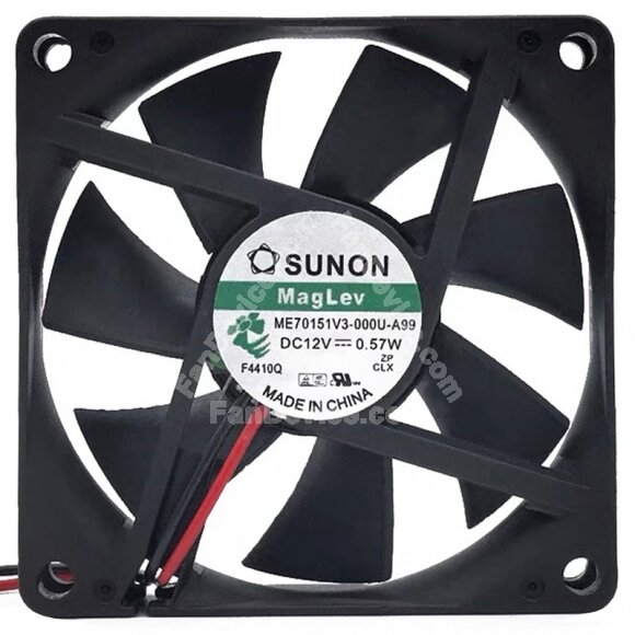 Sunon Maglev ME70151V3-000U-A99 DC 12V 0.57W Axial Cooling Fan