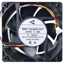 Mitsubishi MMF-12D24DS-CN1 DC 24V 0.36A 3 Wires Axial Cooling Fan