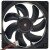 Sanyo Denki 9S1212P4H031 DC 12V 0.33A 4 Wires PWM Axial Cooling Fan