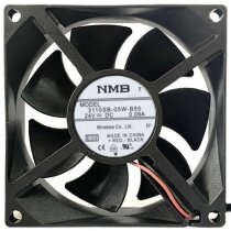 NMB 3110SB-05W-B50 DC 24V 0.09A 2 Wires / 3 Wires Axial Cooling Fan