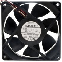 NMB-MAT 3610VL-05W-B66 DC 24V 0.37A 4 Wires PWM Axial Cooling Fan