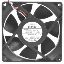 NMB 09225VA-24N-BL DC 24V 0.29A 2 Wires / 3 Wires Axial Cooling Fan
