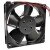 NMB 12038VA-24M-FU DC 24V 0.65A 4 Wires Axial Cooling Fan