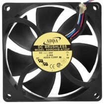 ADDA AD0824VB-A72GP DC 24V 0.38A 2 / 3 / 4 Wires Brushless Axial Cooling Fan