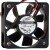 ADDA AD5012LB-D70 DC 12V 0.08A 2 Wires Brushless Axial Cooling Fan