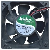 Nidec TA450DC B31256-56 DC 12V 0.49AMP 2 Wires Axial Cooling Fan