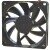 AVC F7015B12HN DC 12V 0.3A 2 Wires / 3 Wires Ball Bearing Axial Cooling Fan
