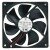 Mitsubishi MMF-12B24DH-R0L DC 24V 0.18A 2 Wires Axial Cooling Fan