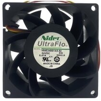 Nidec UltraFlo V80E24BS1A5-52E02 DC 24V 0.47A Axial Cooling Fan