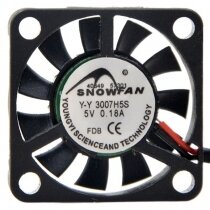 SNOWFAN Y-Y3007H5S DC 5V 0.18A 2 Wires / 3 Wires Axial Cooling Fan