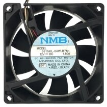 NMB 3615KL-04W-B76 12V 1.60A DC Brushless Axial Cooling Fan