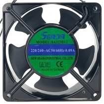 SEADA SA1238A2 AC 220/240V 0.09A 2 Wires 12038 Axial Cooling Fan
