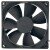 Fonsan DFB0912H 12V 0.30A 2 Wires 9025 DC Brushless Axial Cooling Fan