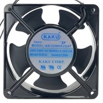 KAKU KK1238HA2SAT AC 220V-240V 0.12/0.11A Impedance Protected Axial Fan