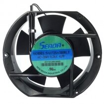 SEADA SA1725A3HBLT AC 380V 0.26A 42W 2 Wires 17251 Axial Cooling Fan