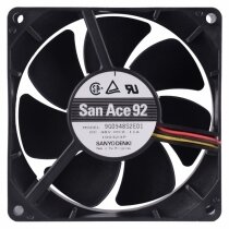 Sanyo Denki 9G0948S2E01 DC 48V 0.11A 3 Wires 9032 Axial Cooling Fan